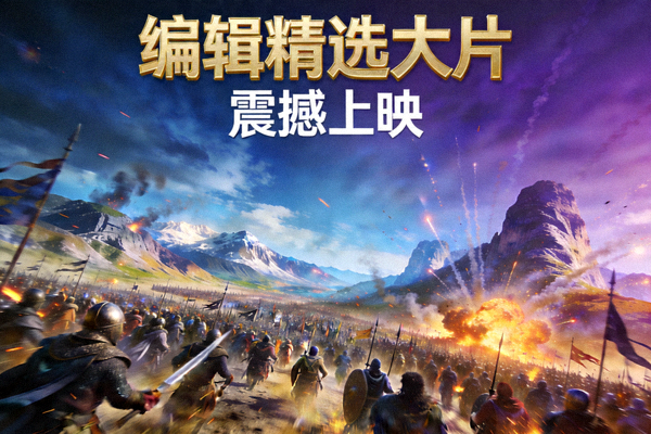 编辑精选大片海报，宏大的电影场景